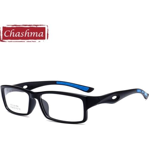 Chashma TR90 Sports Full Frame Eyewear Ultra Light Quality Myopia Eye Glasses Frames Mens Fashion Sport Glasses Frames Female