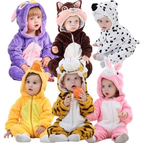 Baby Clothes Boy Girl Romper Newborn Baby Jumpsuit Cosplay Infant Onesie Winter Soft Ropa Bebe Romper Outfit Costume