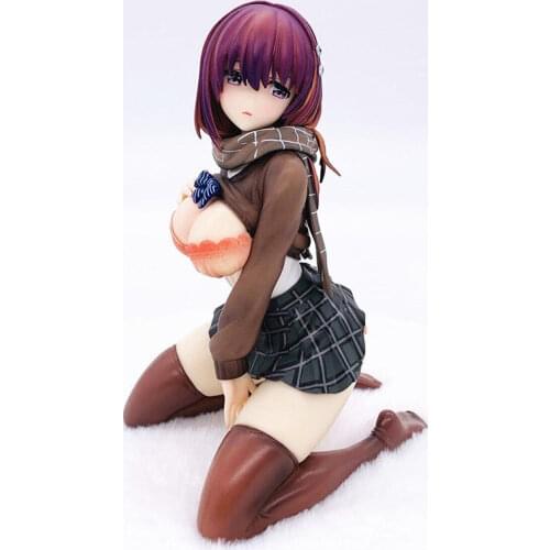 Sexy Girl Anime Figure Skytube JK Muicha Imashita Illustration By Mataro 1/6 Scale PVC Action Figure Statue Model Doll Toys