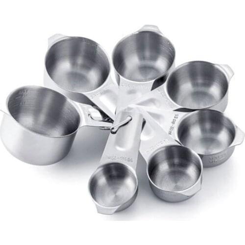 Jaswehome Measuring Cups Stainless Steel