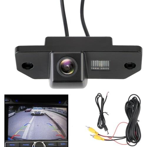 LEEPEE Backup Camera for Ford Focus 2 Sedan 2005-2011 C-Max 170 Degrees Wide Angle Car Rear View Camera Reverse Parking