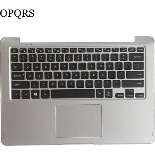 NEW for samsung 740U3L NP740U3L US Black English keyboard with Laptop Palmrest case + Touchpad