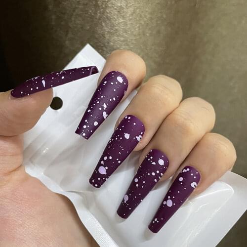 Nail Art Nail Tips 20PCS Net Red Fake Nails 8 Colors Available Finished Nails Piece False Nail Patch Removable Press on Nails