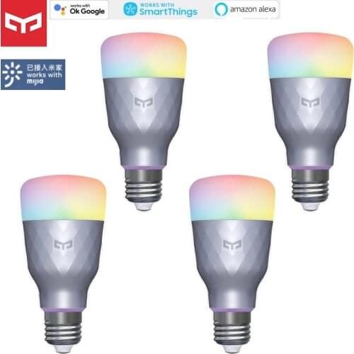 2020 new Yeelight Smart LED Bulb 1SE E27 RGBW Colorful 100 - 240V WIFI Remote Control LED Lamp Light For xiaomi smart home