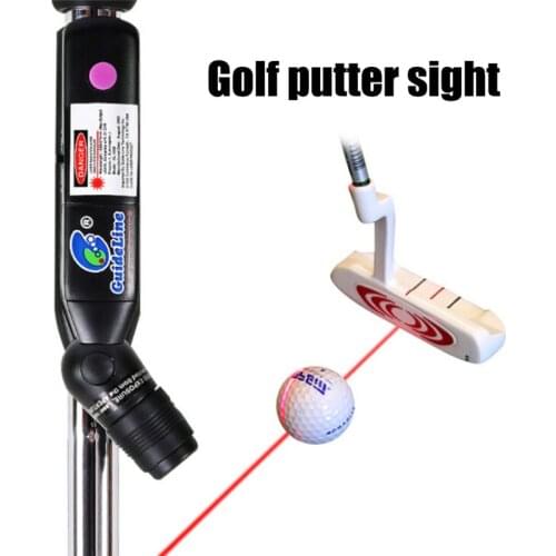 Golf Putter Laser Sight Indoor Education Putter Target Putt Help Practice Battery Operated Corrector Trainer