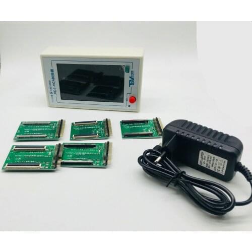 Official TV160 LVDS Turn VGA Converter Supporting CRT Liquid TV Display Motherboard Tester Tool + 5 Adapter Planes Power Adapter