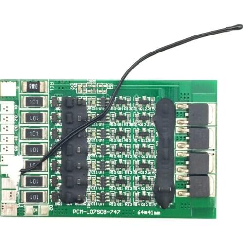 PCM-L07S08-747 (6S) Customized PCM BMS Protection Circuit Module for Li-ion Li-polymer Battery Pack