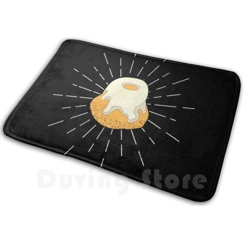 A Sweetroll A Day Keeps The Thalmor Away Mat Rug Carpet Anti-Slip Floor Mats Bedroom Sweetroll The Elder Scrolls Skyrim Tamriel