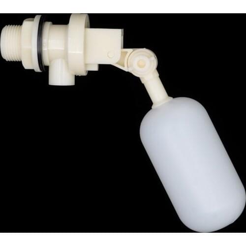 DN20 3/4'' Water Float Valve Plastic Adjustable Auto Fill Float Ball Valve Water Control Switch For Water Tower Water Tank