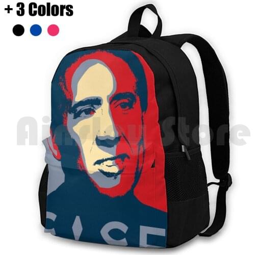 Nicolas Cage Pop Art Obama Style Poster Meme Outdoor Hiking Backpack Waterproof Camping Travel Nicolas Cage Nicolas Cage