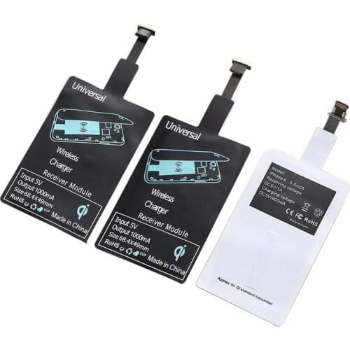 QI Wireless Charger Receiver For iPhone for Samsung for Huawei Wireless Charging Receiver For Samsung Android Apple Smart Phones