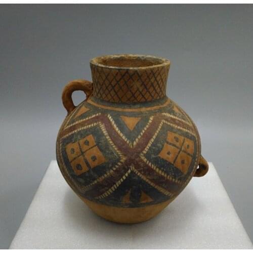 Rare HaDyansty(25-225)Painted Majia Kiln Pottery Jar,Collection, wall decoration of hotels, teahouses and clubs