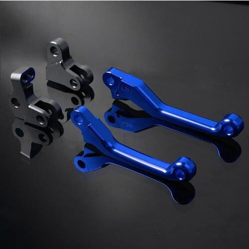 Motocross dirt bike pitbike CNC Pivot Brake Clutch Levers For YAMAHA YZ125 2008 2009 2010 2011 2012 2013 2014