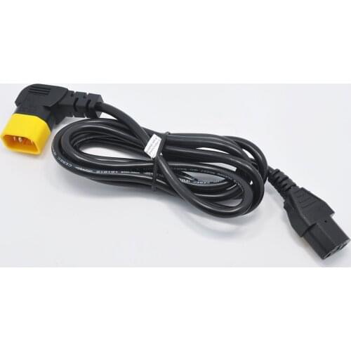 New/Suitable for AP8000 series server PDU power cord AP8706R-WW C13 to C14 1.8m elbow