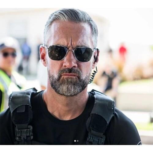 New Classic Men Army MILITARY Pilot Style Polarized Sunglasses Top Metal Quality Brand Design Sun Glasses Oculos De Sol UV400