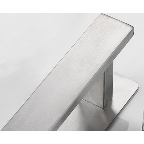 Modern Self-Adhesive Towel Rail Rack Bar Holder Shelf for Bathroom Kitchen