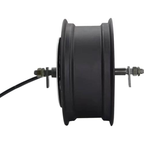 Super Power qs 5000W V3 72V100KPH 12*5.0inch width single shaft in-wheel hub motor Detachable design