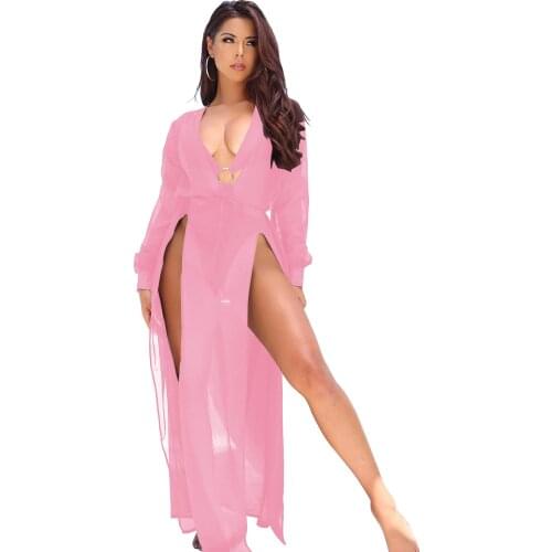 Women Dresses Summer 2021 Plus Size Elegant Fashion Boho Holiday Party And Club Slit Classic Solid Color Sexy Dress Robe