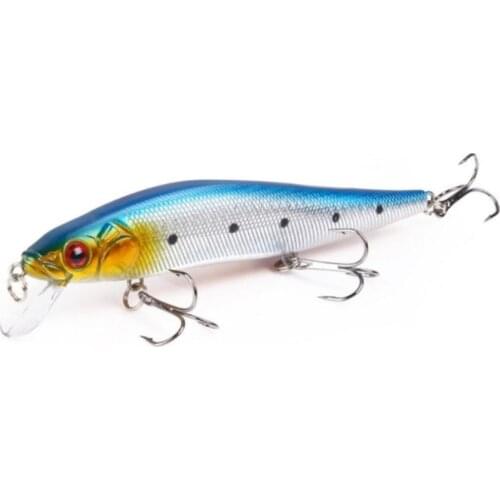 1pcs/lot 14cm 22.5g Minnow Fishing Lure 3D Eyes Hard Bait Pesca Artificial Jig Fishing Wobblers Crankbait Fishing Tackle