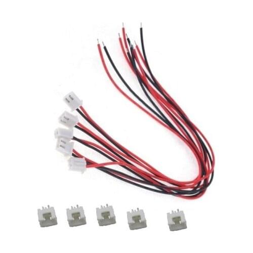 5 Sets XH2.54 2Pin 1007 24AWG Single End 15cm Wire To Board Connector new