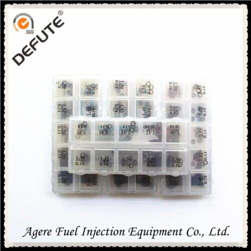 50 pcs CR Injector Adjust Shim Kits B14 Repair Nozzle adjustment gasket (Quantity 50Piece/Lot)