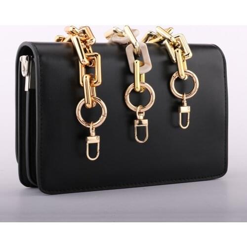 DIY handmade acrylic chain exquisite and beautiful fishbone chain messenger shoulder bag decorative chain accessories