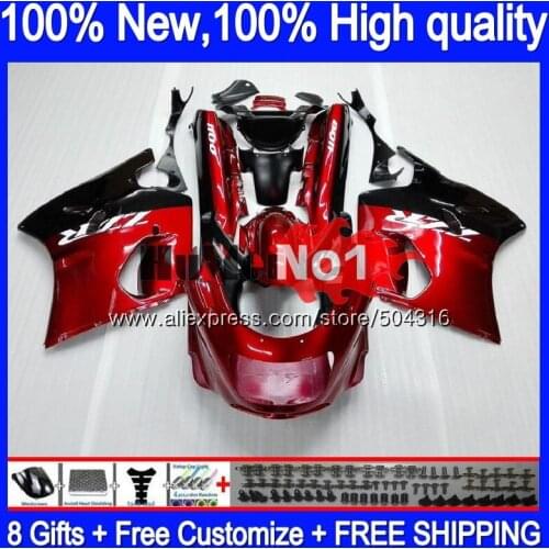 ZX-11R For KAWASAKI ZZR 1100 ZZR-1100 ZX11R 90 91 92 93 Pearl red 54MC.6 ZX-11 ZZR1100 ZX11 R ZX 11R 1990 1991 1992 Fairing
