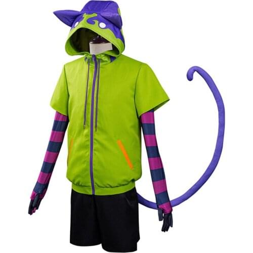 Costumes SK8 the Infinity Anime Cosplay Costume SK Eight Short Wig Jacket Tail Gloves Halloween Party Outfits Suit Men Women