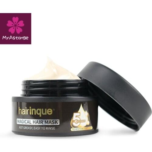 HAIRINQUE 50ml Magical treatment hair mask moisturizing nourishing 5 seconds Repair hair damage restore soft hair care mask