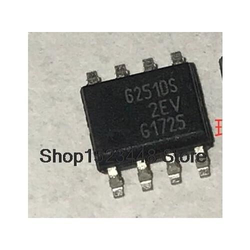 New import 10PCS-30PCS/LOT 6251DS TLE6251DS TLE6251 6251 62510S SOP-8