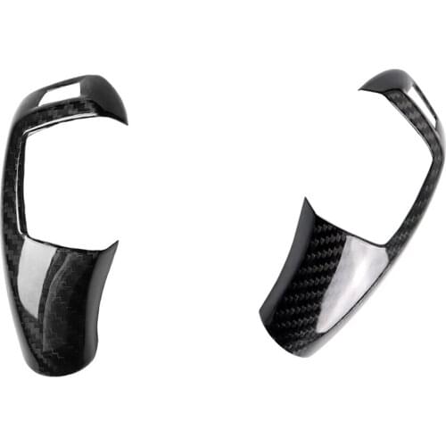 Real Carbon Fiber Gear Shift Knob Cover Trim Fit for BMW F20- F36 F01 F02 F10 F11 F07 F18 E70M E71M E70 E71 F15 F16 X3 X4