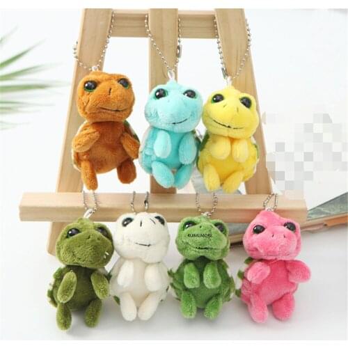 SIZE 7CM Approx. Key Chain Pendant Animal Stuffed Plush Toy , Delicate Gift Tortoise