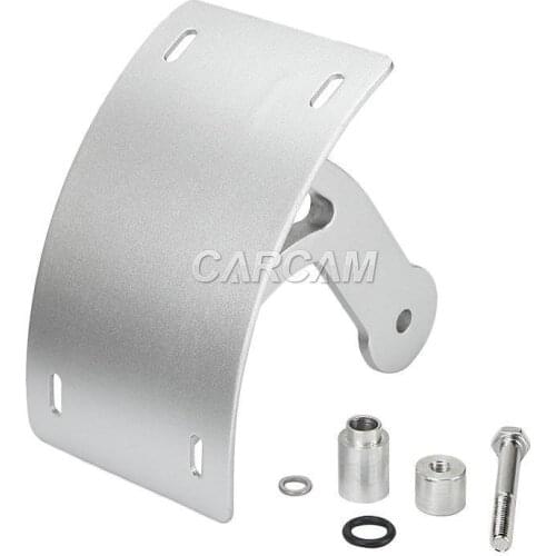 Silver Motorcycle License Plate Tag Holder Bracket For Suzuki Boulevard M109R 2006-2013