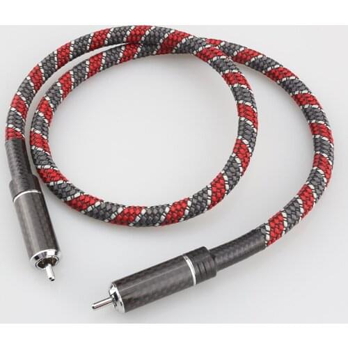 VD601 audio digital coaxial cable COAX/AL S.PDIF connection line power amplifier hifi front and rear signal cable
