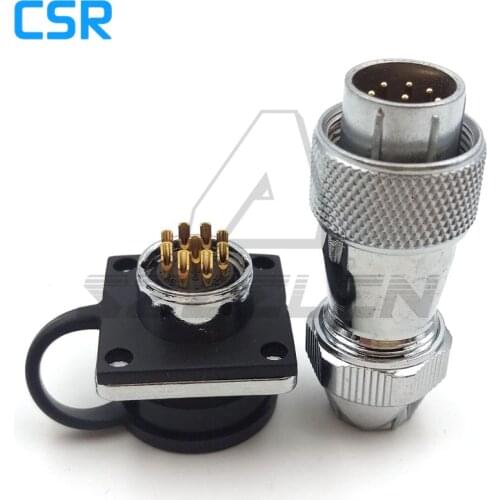 WS16 series waterproof 9 pin Plug and socket, Waterproof , Automotive connector, power connector device 9 pin ,IP68