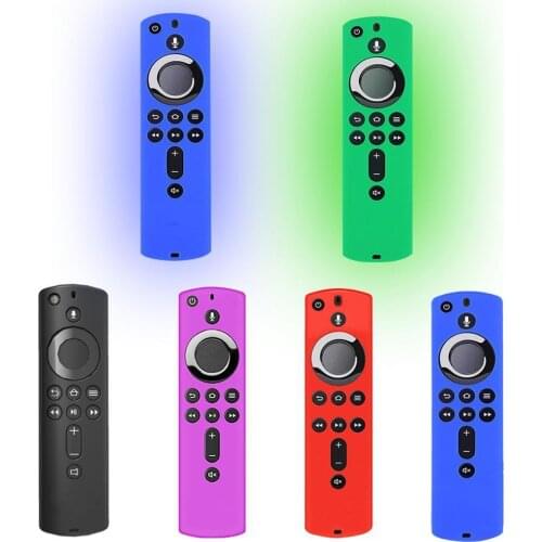 Waterproof Silicone Remote Controller Protective Case Shockproof Remote TV Case stick Anti-drop Cover 4k For fire 5.9Inch L0O5
