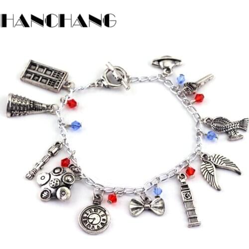 Movie Series Jewellery Alloy a Bracelet for mens Women jewelry Crystal Pendant Bangle Bracelets Cosplay Wrist band accessories