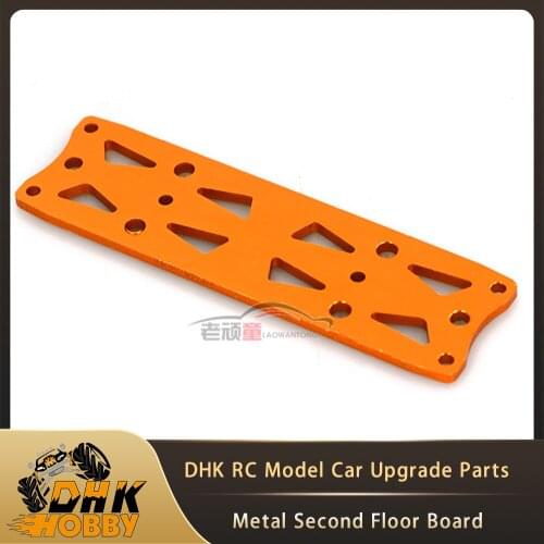 RC Car Parts 1/8 8382-009 DHK Hobby 8382 Remote Control Truck Original Accessories Metal Second Floor Board Upper Deck-E