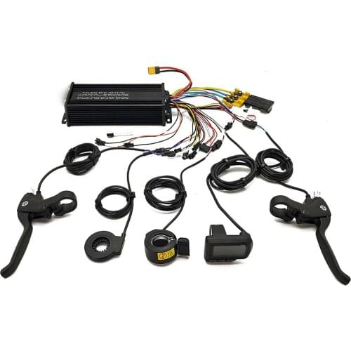 36V-52V 1000W-1500W 35A 3-mode Sine Wave ebike Controller with Colorful LCD