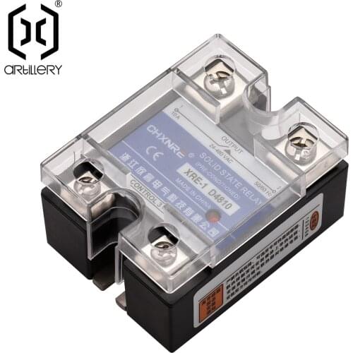 Artillery 3d printer parts Solid State Relay Module SSR DC-AC 10A for Artillery Sidewinder X1 3D Printer parts