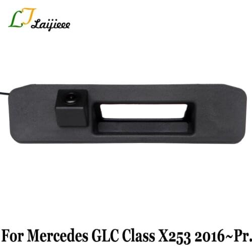 For Mercedes Benz GLC Class X253 2016 2017 2018 2019 2020 High Definition Night Vision Car Trunk Handle Rear View Reverse Camera