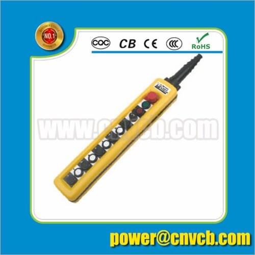 BS34 One OFF eleven ON push lock revolve urgent stop button use for crane 12 button start switch