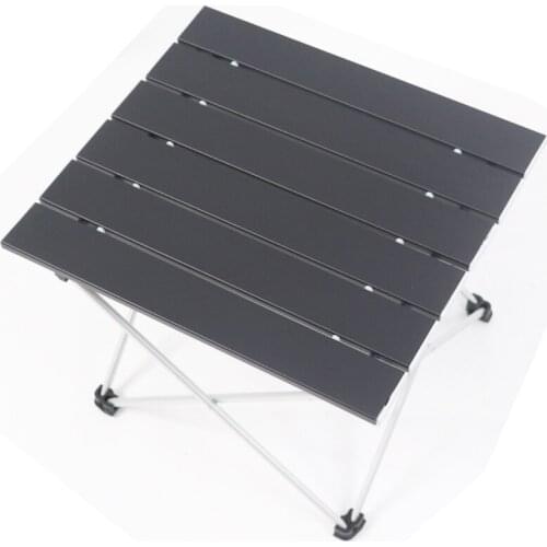 Lighten Up Lightweight Aluminum Alloy Folding Table Outdoor Picnic Camping Backpacking Beach Patio