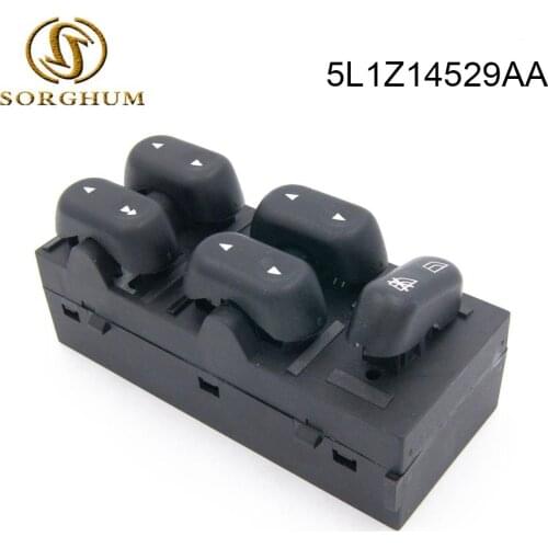 Power Master Window Switch fit for Ford Expedition F-150 Crown Victoria Black SG5L1Z-14529-AA SG5L1Z14529AA