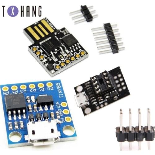 Blue Black TINY85 Digispark Kickstarter Micro Development Board ATTINY85 module for Arduino IIC I2C USB