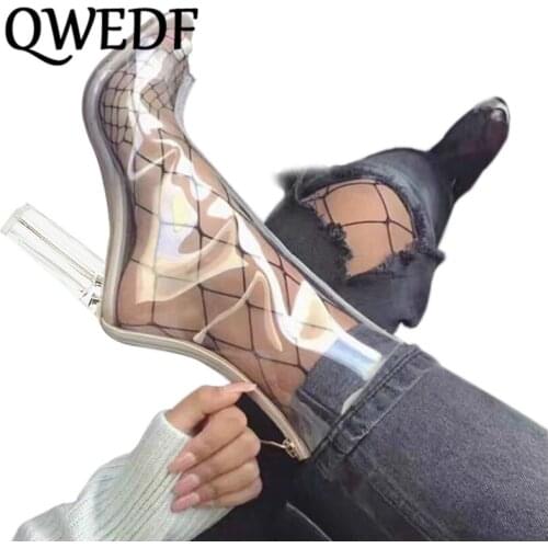 Женские резиновые сапоги QWEDF China At AliExpress