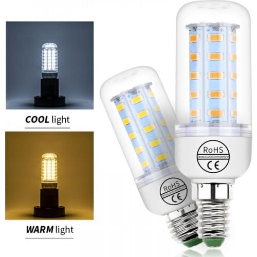3W 5W 7W 9W 12W 15W LED Corn Bulb E27 220V Spotlight E14 Bedroom Lamp B22 Lamp GU10 Mini Ampoule G9 Indoor Night Lights Lighting