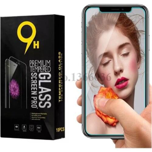 500pcs Tempered Glass film Screen Protectors Protector For iphone XS XR XS max 8 plus 7 7plus 6 6s plus with retail box