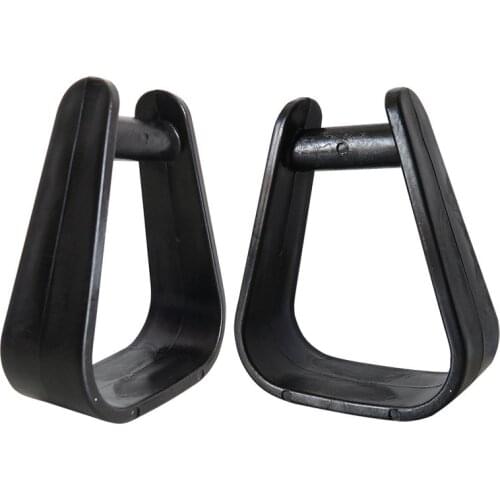 1 Pair Durable Plastic Western Saddle Stirrup Pedal Comfortable Safe Horse Riding Equipment Ques