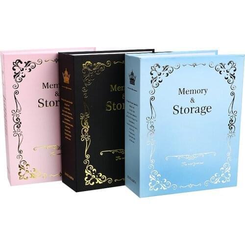 100 Pockets 6 Inch Photo Album Picture Storage Scrapbooking Picture Case Photo Album Frame for Kids Children